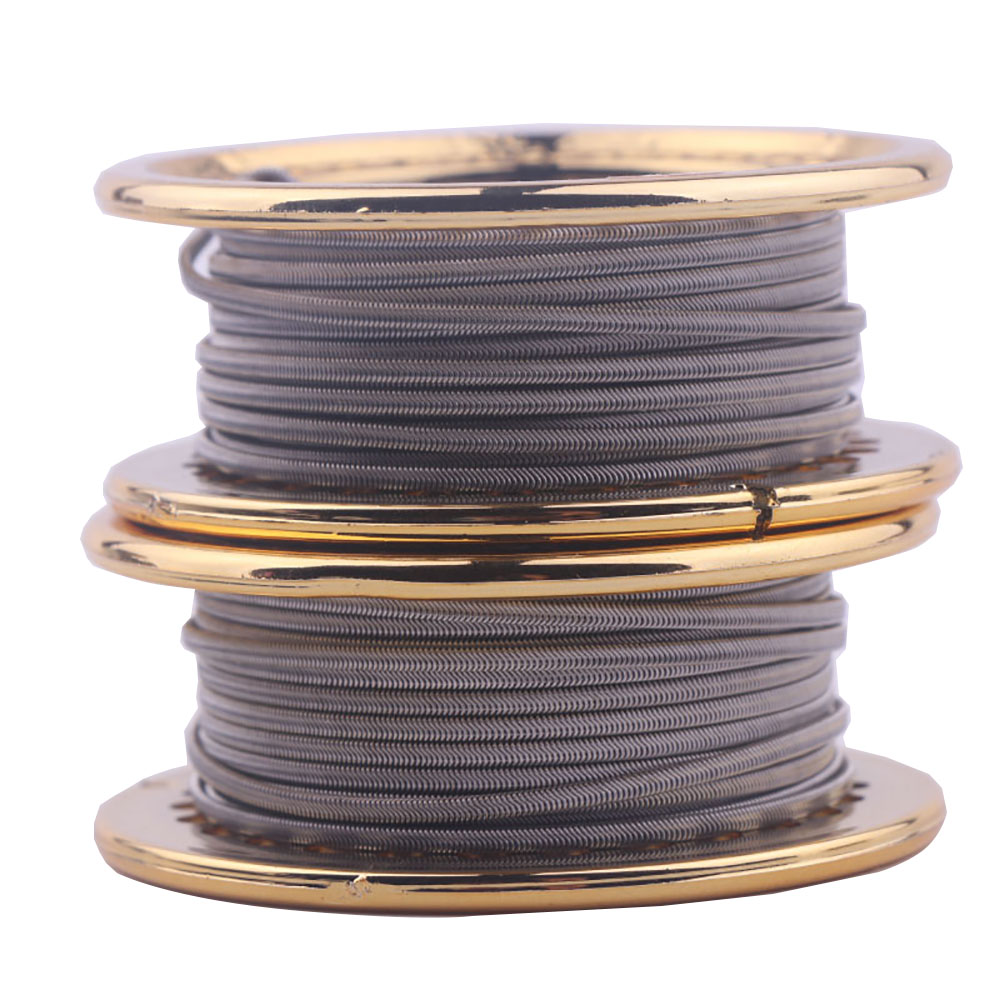 XFKM 5 m/rolka NI80/A1/SS316L  – Clapton Wire Pre Built recenzja i cena