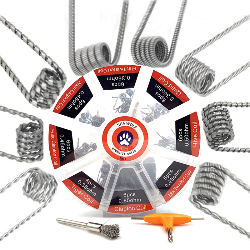 Gotowe Grzałki 8 Typów Alien C – Clapton Wire Pre Built recenzja i cena