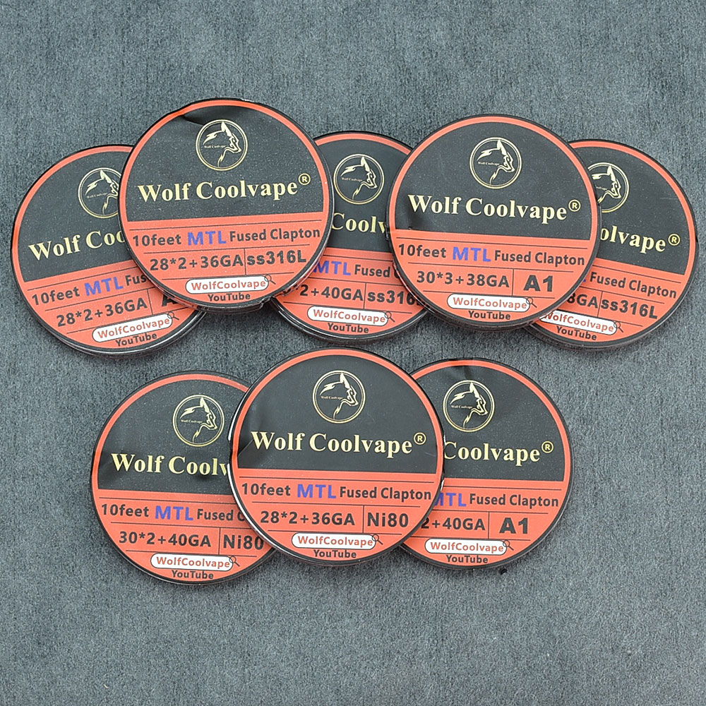 10 stóp NI80/A1/SS316L MTL Fus – Clapton Wire Pre Built recenzja i cena