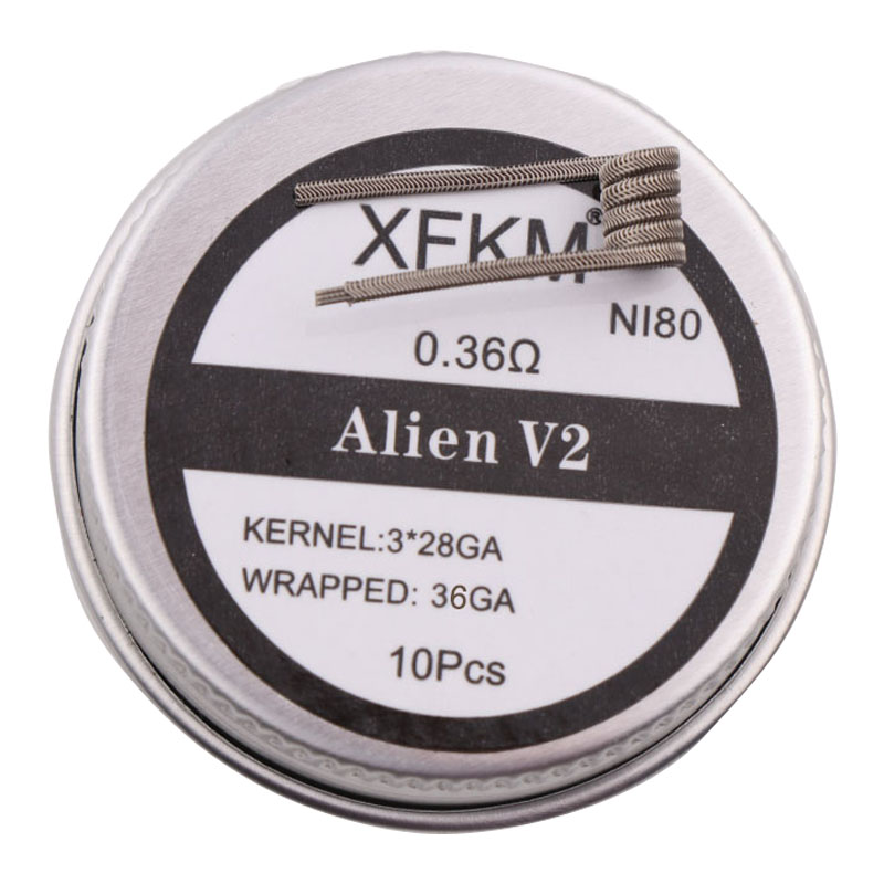 NOWY XFKM NI80/A1/SS316L 10 sz – Clapton Wire Pre Built recenzja i cena
