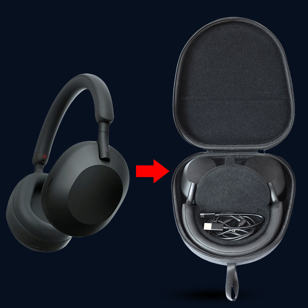 Twardy futerał ochronny odporn – Sony Headphone Wh-1000Xm5 recenzja i cena